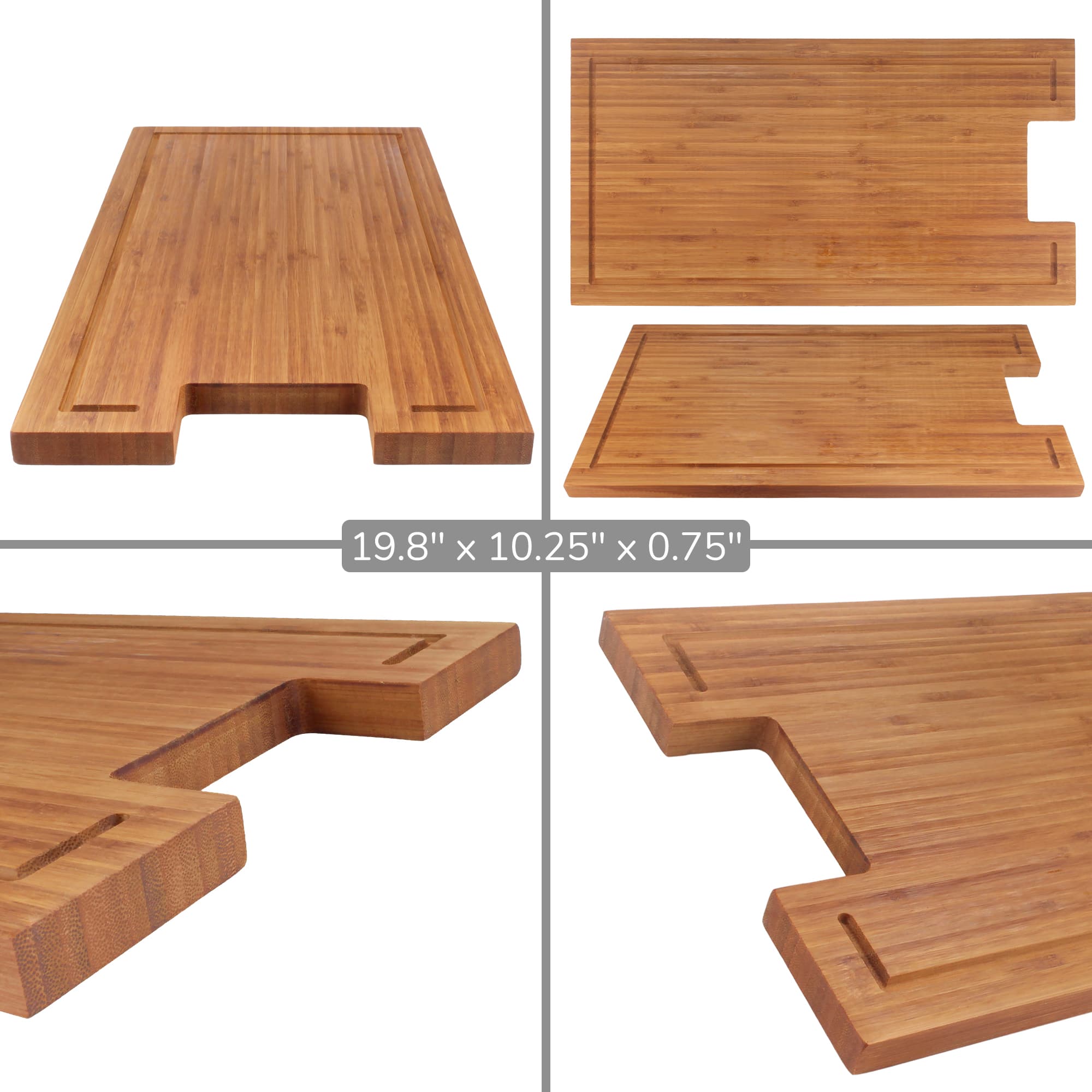 Stove Top Cover Range Burner Covers Bamboo Cutting Boards for Jenn Aire & Viking