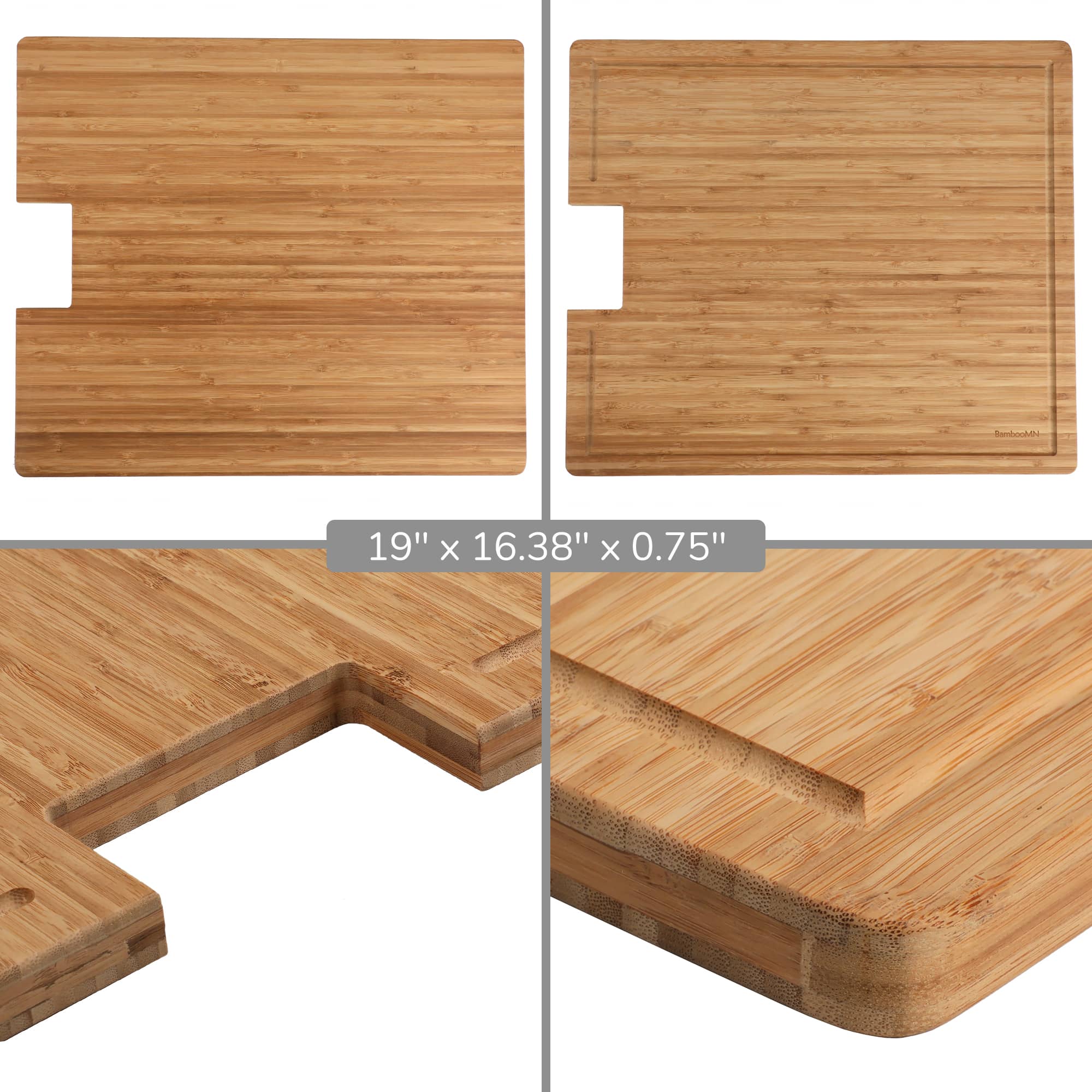 Stove Top Cover Range Burner Covers Bamboo Cutting Boards for Jenn Aire & Viking