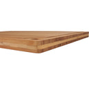 Grooved Bamboo Cutting Board with Hanging Hole Choice - 17.25"x11.75"x0.75"