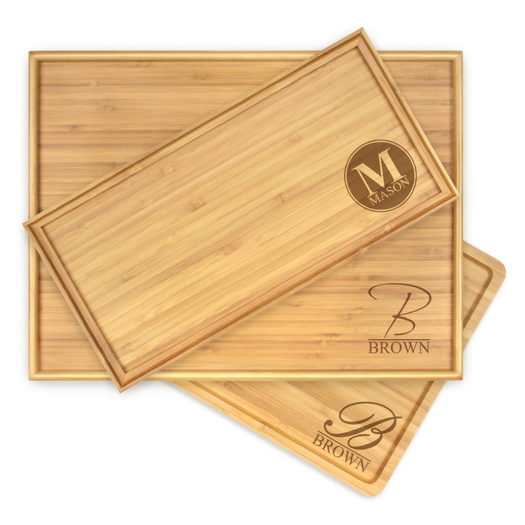 Build Your Own Engraved Serving Tray: Initial Stamps, Name Blocks