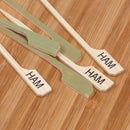 Ham Paddle Bamboo Food Picks