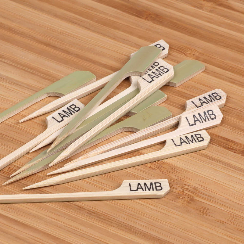 Lamb Bamboo Paddle Food Pick