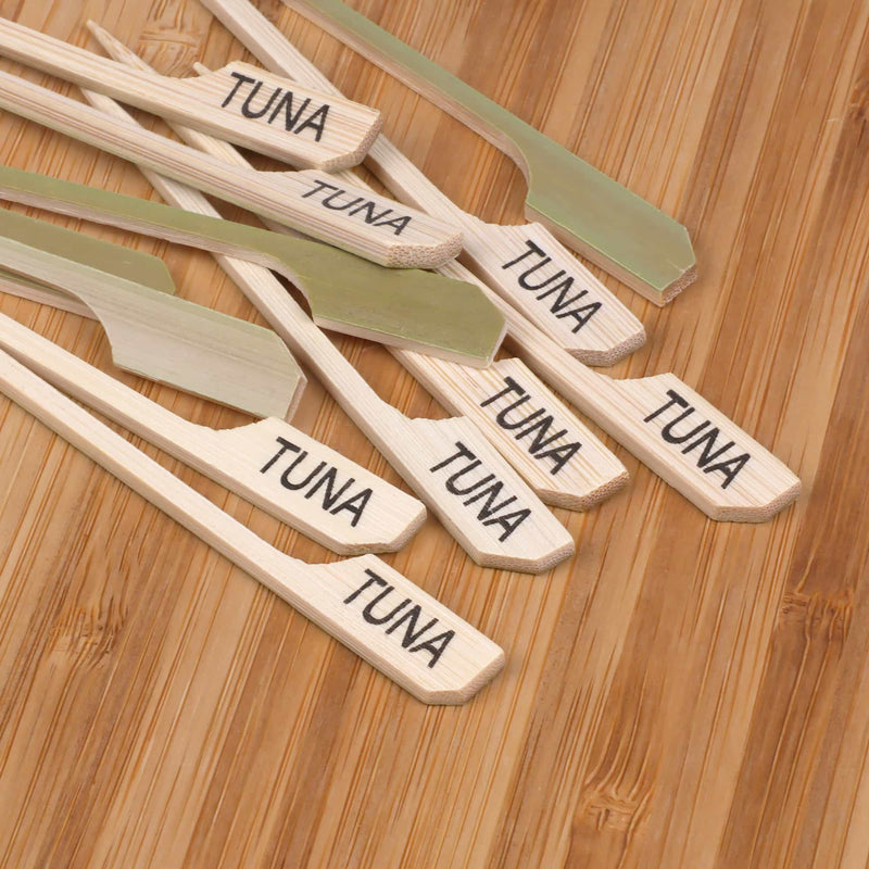 Tuna Bamboo Paddle Food Pick