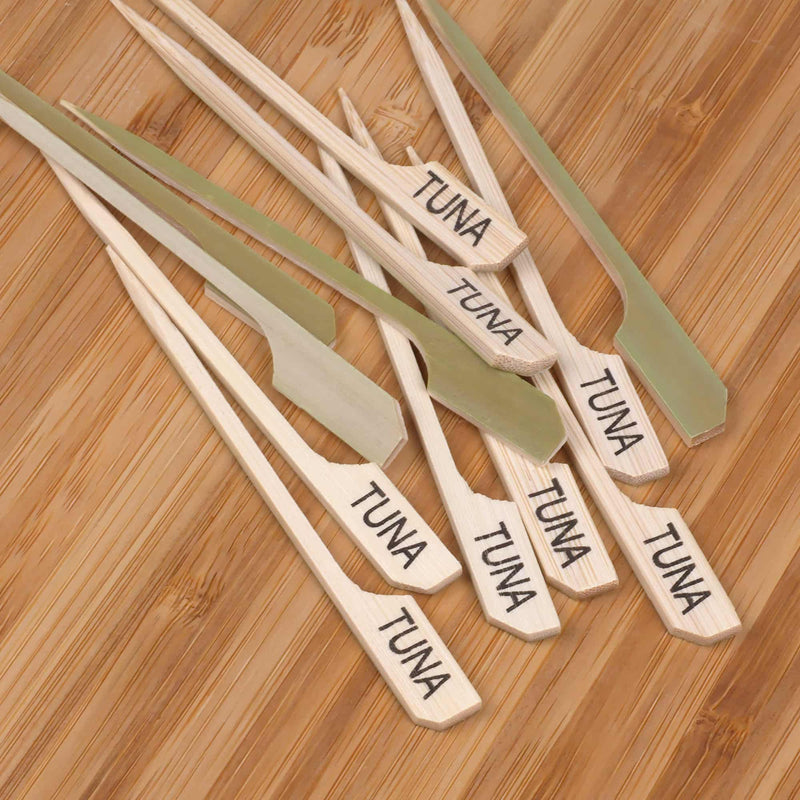 Tuna Bamboo Paddle Food Pick