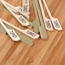 Turkey Paddle Bamboo Food Picks