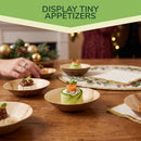 Shallow Thermo Pressed Small Leaf Dish