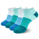blue and green