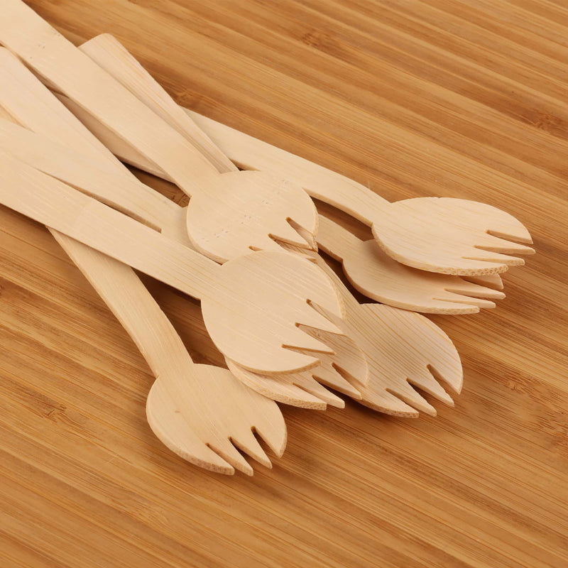 Bulk Catering Bamboo Veneer Utensils