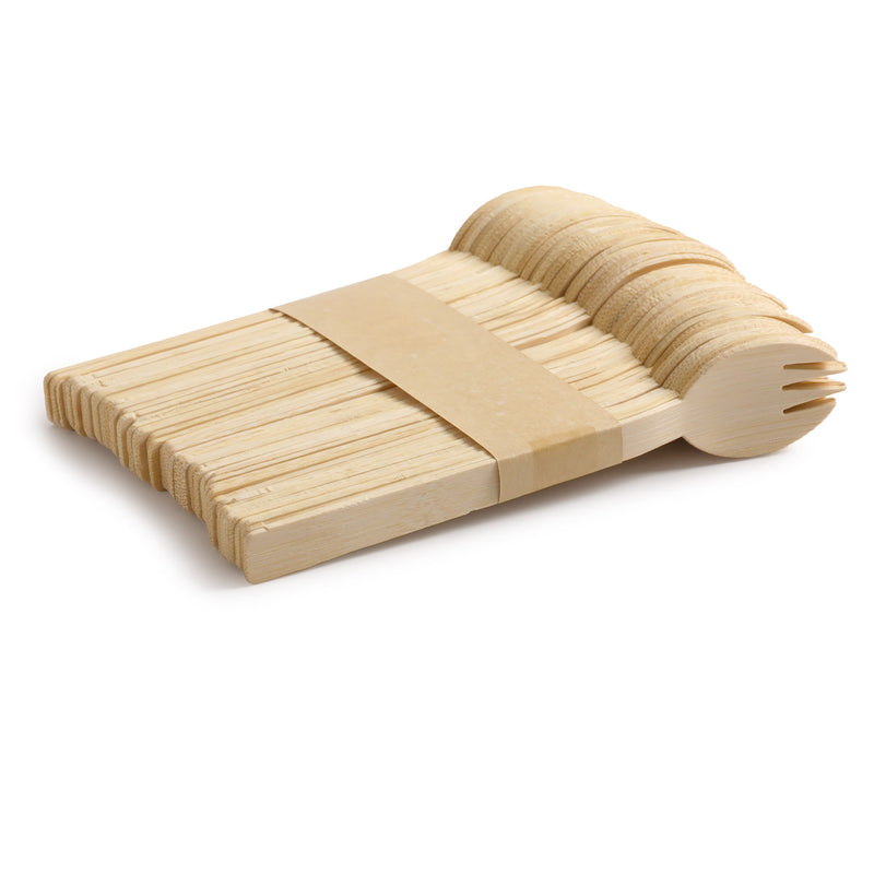 Bulk Catering Bamboo Veneer Utensils