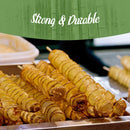 bamboo semi point sticks skewers tornado potato twist