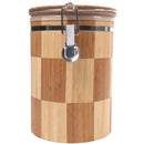 Hinged Cylindrical Large Bamboo Containers