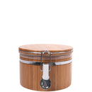 Hinged Cylindrical Small Bamboo Containers