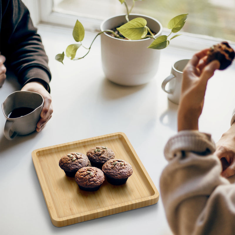 Bamboo Square Serving Tray