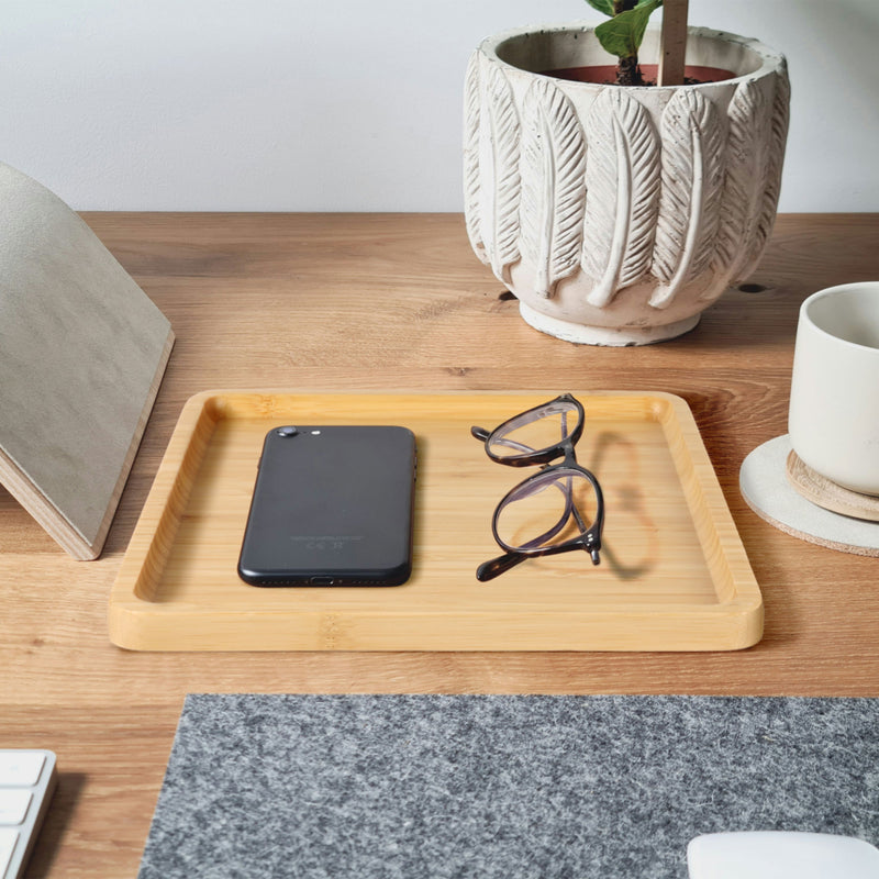 Bamboo Square Serving Tray