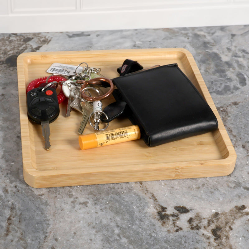 Bamboo Square Serving Tray