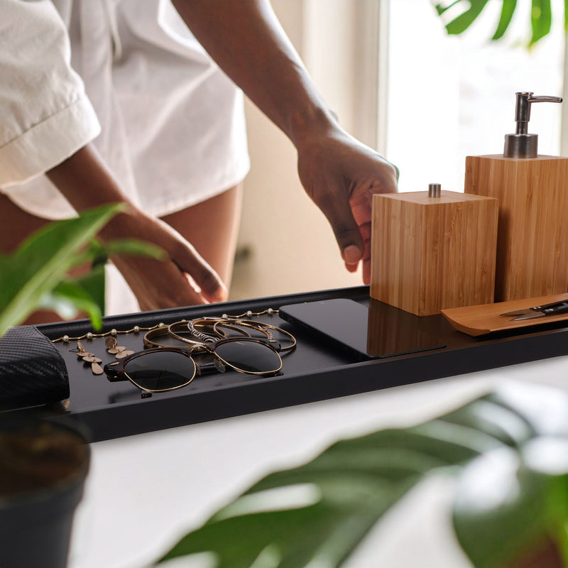 Extra Long Bamboo Serving Tray