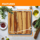 Bamboo Reusable Tiger Stripe Serving Trays