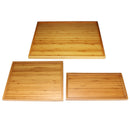 Bamboo Tea Serving Coffee and Breakfast Tray Sets - Small, Medium, Large
