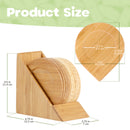 Round Coasters with Holder