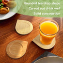 Round Coasters with Holder