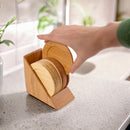Round Coasters with Holder