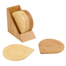 Round Coasters with Holder