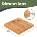 Square Bamboo Coasters