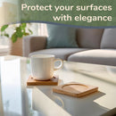 Square Bamboo Coasters