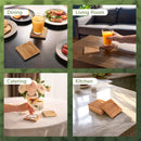 Square Bamboo Coasters