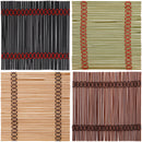 Bamboo Matchstick Coasters