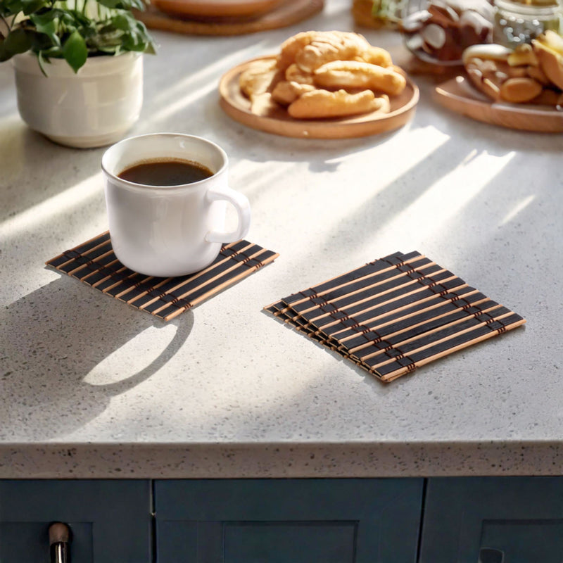 Bamboo Slat Coasters