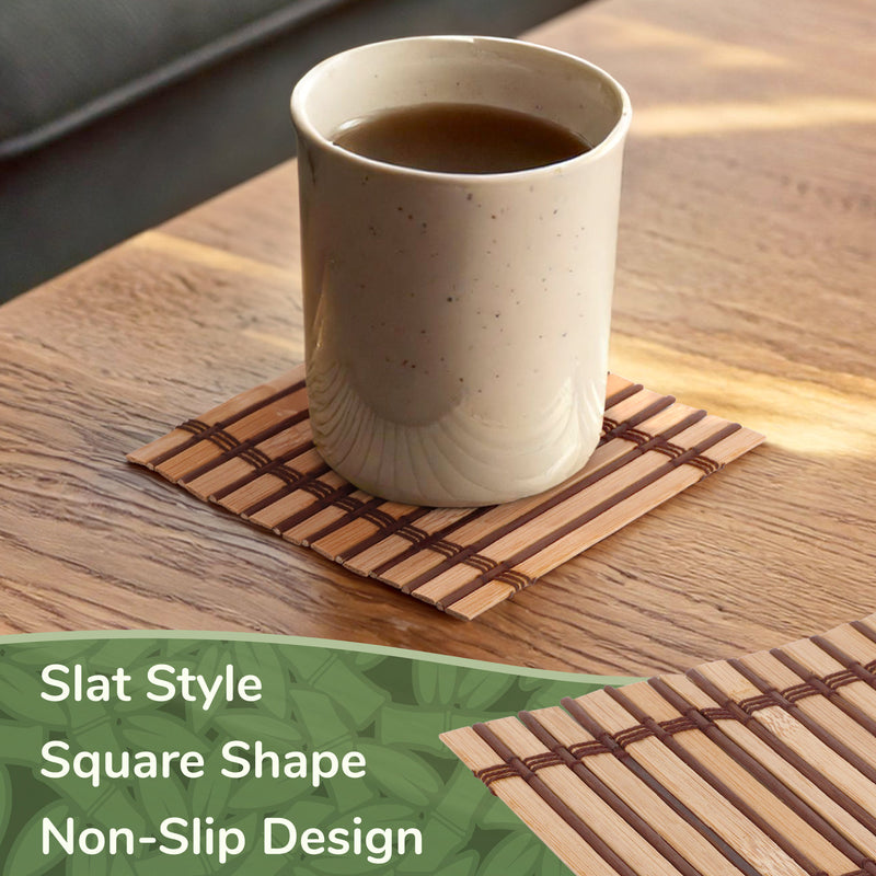 Bamboo Slat Coasters