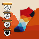 moisture wicking, breathable, odor-resistant and comfortable rayon from bamboo ankle socks