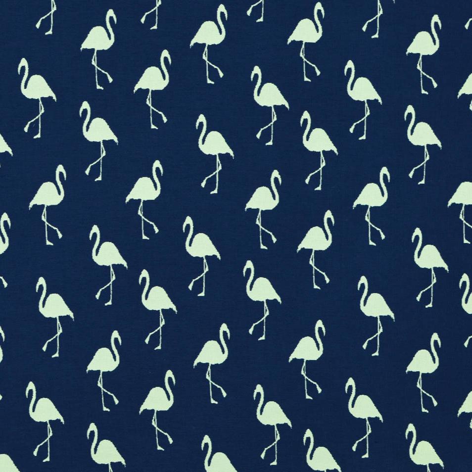 Covington SD Flamingo 557 Dark Denim Upholstery Fabric