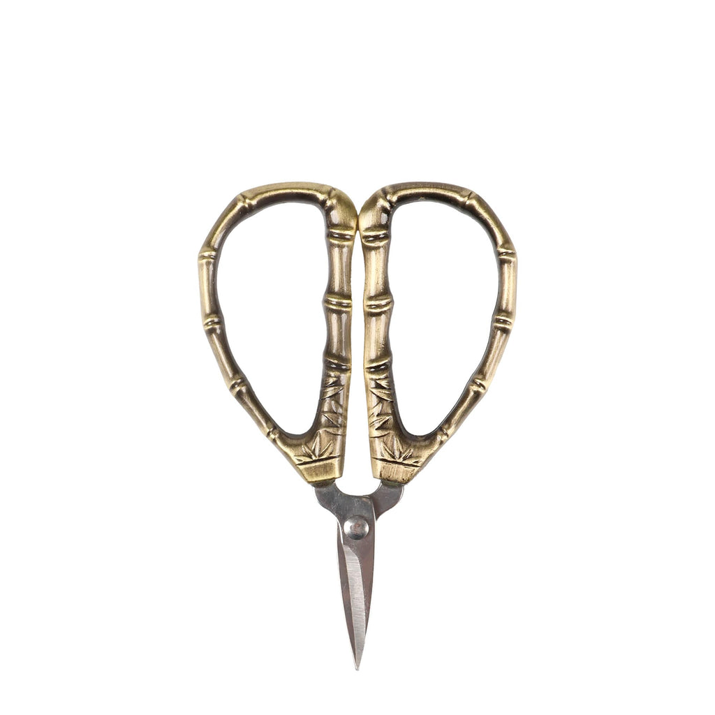 antique bamboo embroidery scissors
