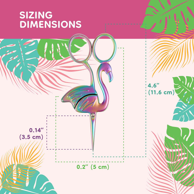 Flamingo Embroidery Scissors