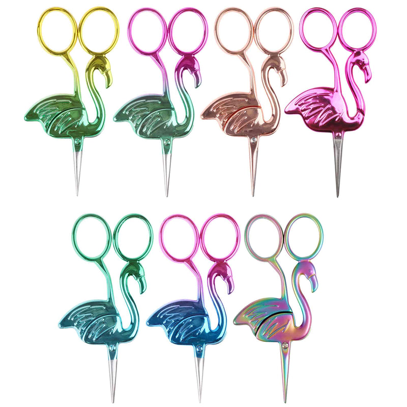 Flamingo Embroidery Scissors