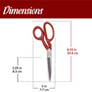 brazil fabric scissors measurements