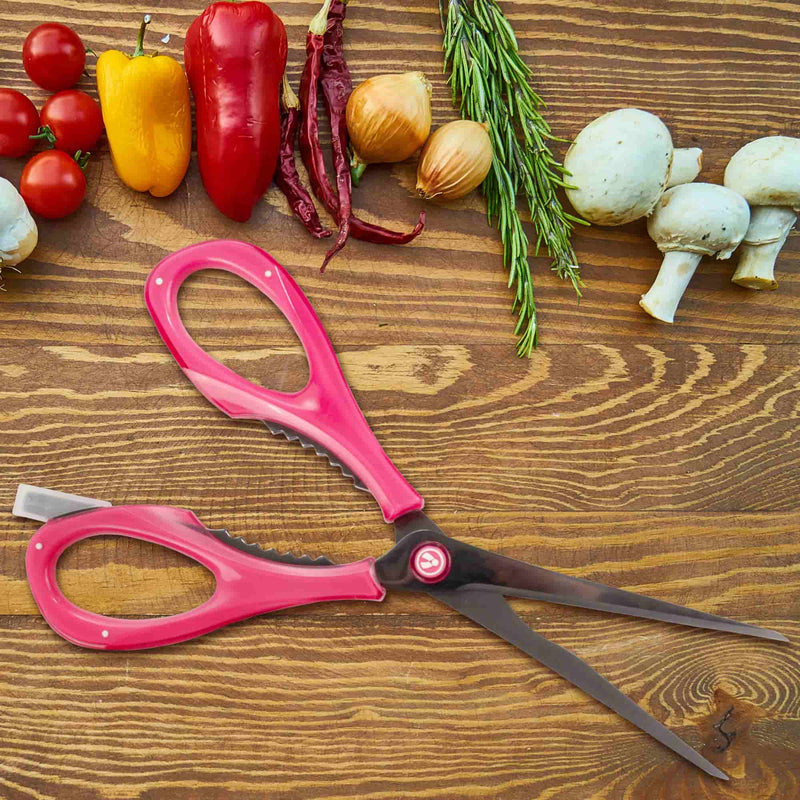 Culinary Queen Kitchen Shears - Sharp Multipurpose Kitchen Scissors