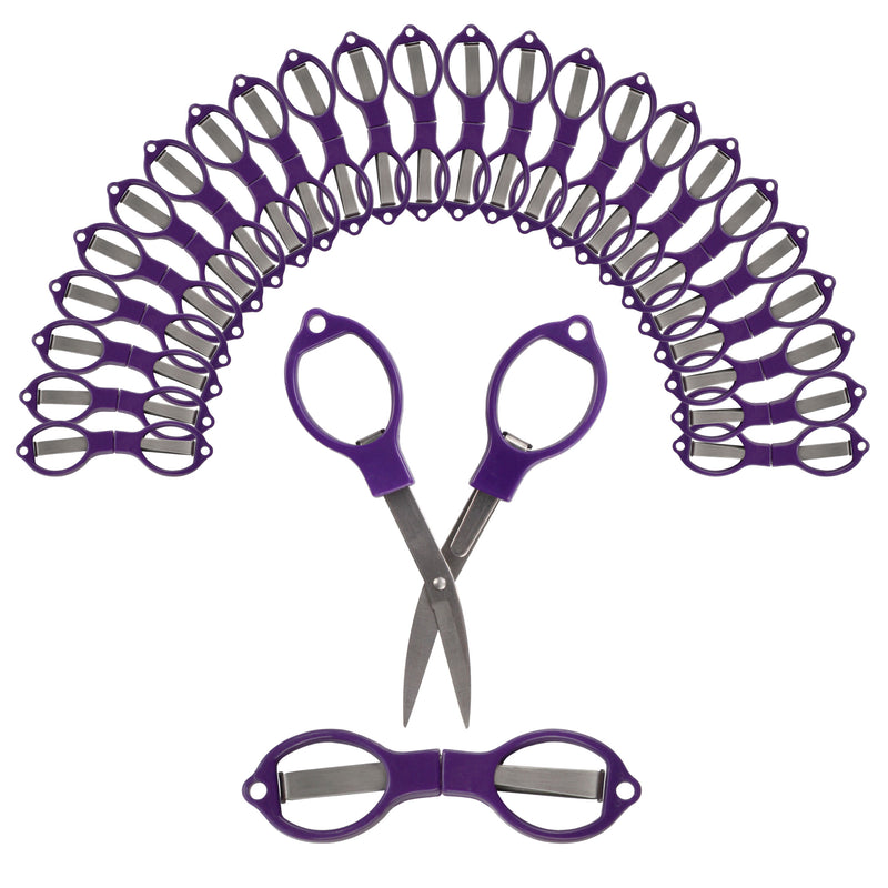 Purple bulk scissors pack