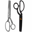 black and silver heavy duty scissors