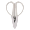 small travel scissors with cover - white