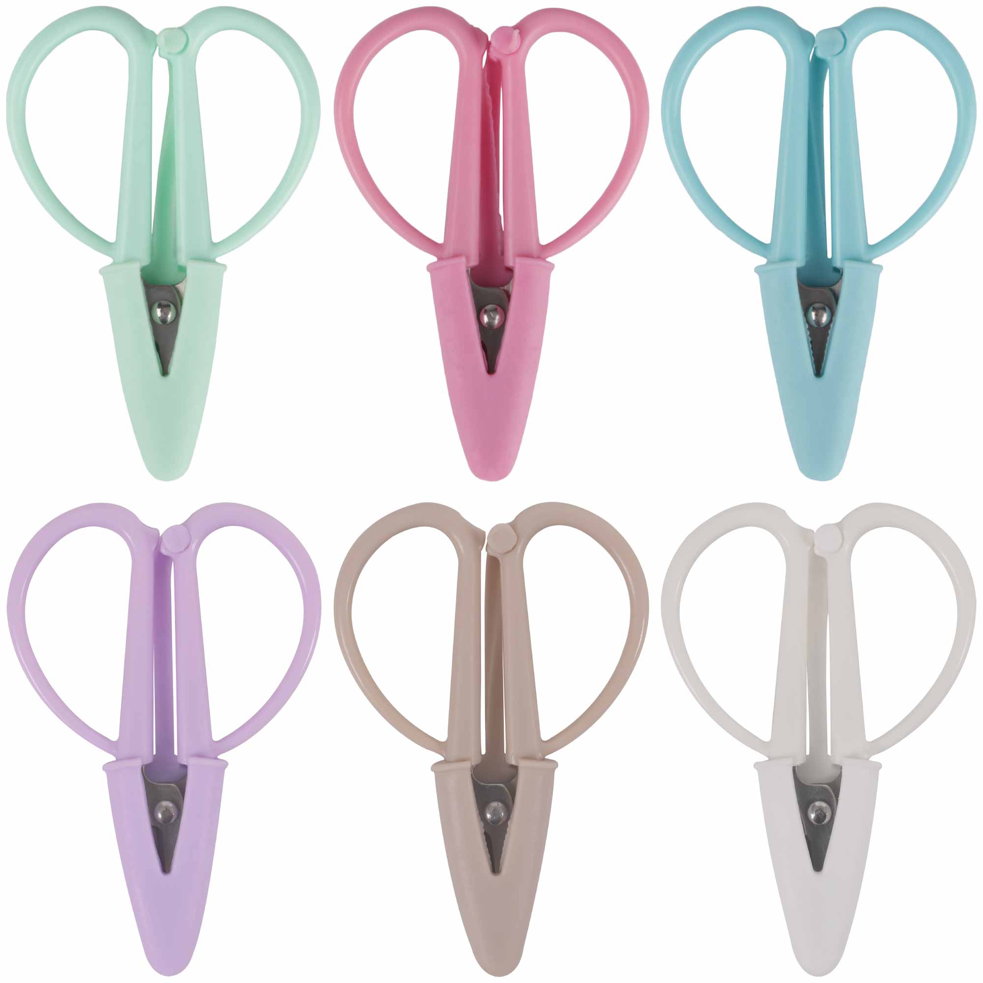 color assortment travel scissors 