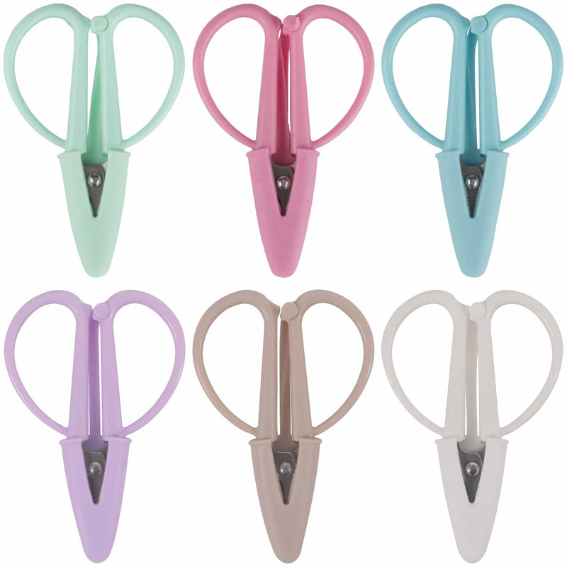 color assortment travel scissors 