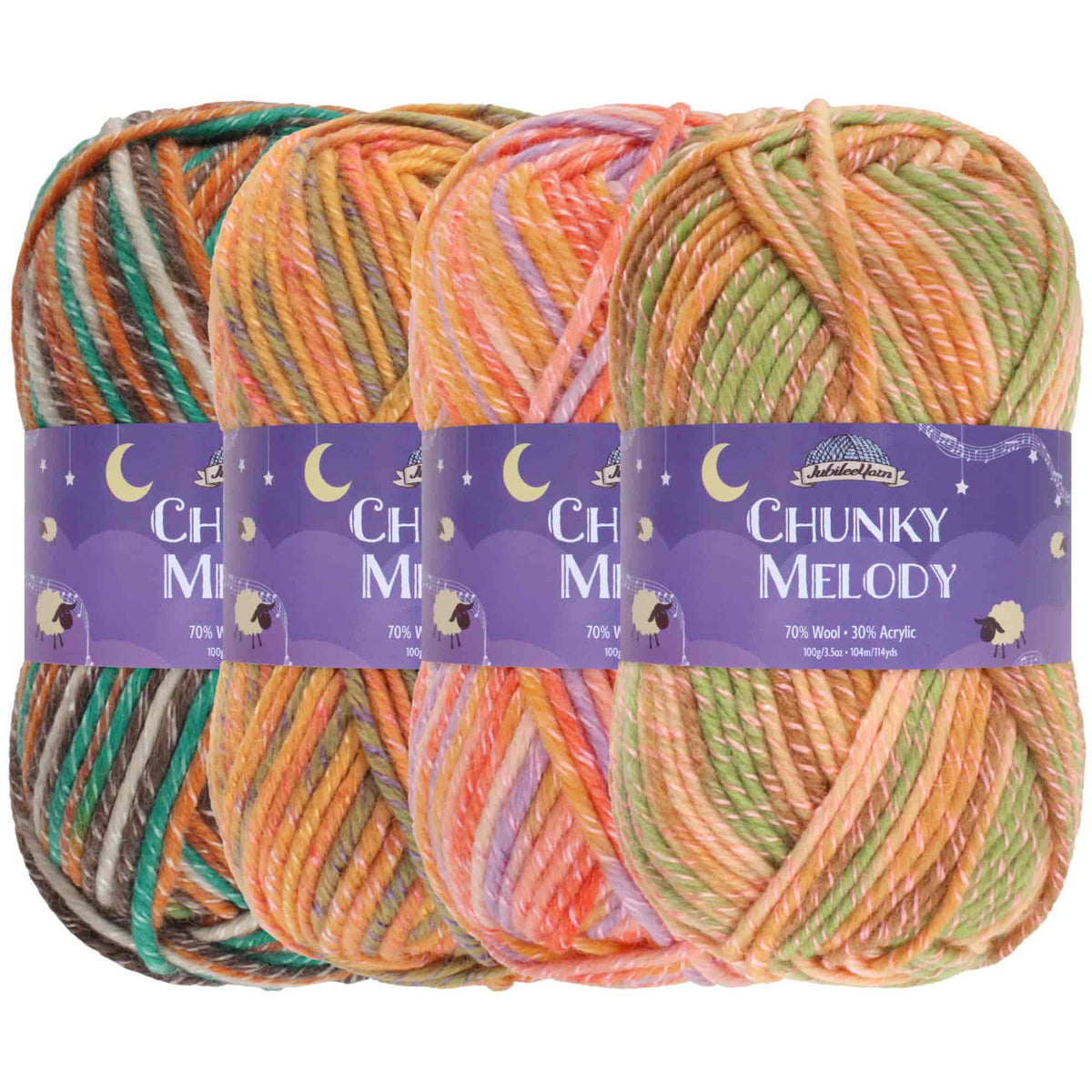 JubileeYarn Chunky Melody Yarn