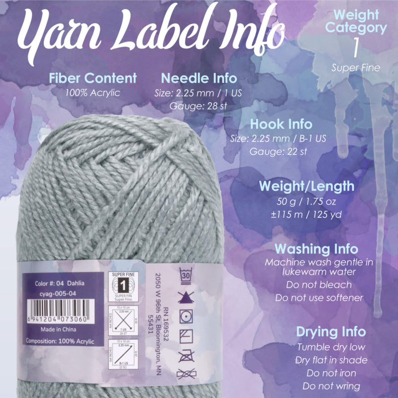 acrylic yarn super fine