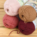 merino non-superwash wool skeins for yarn knitting and weaving 