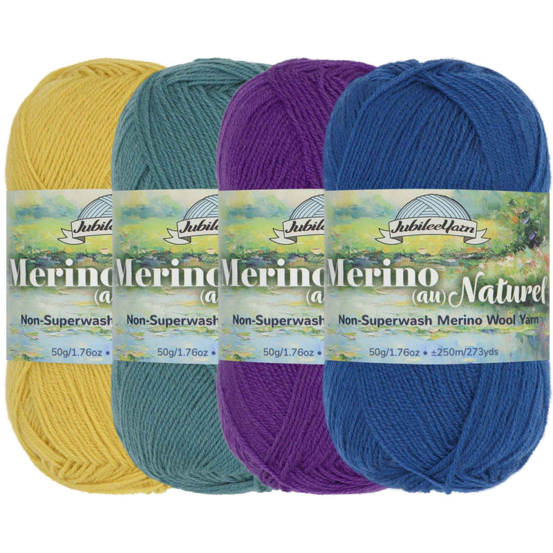 merino non-superwash wool skeins for yarn knitting and weaving 