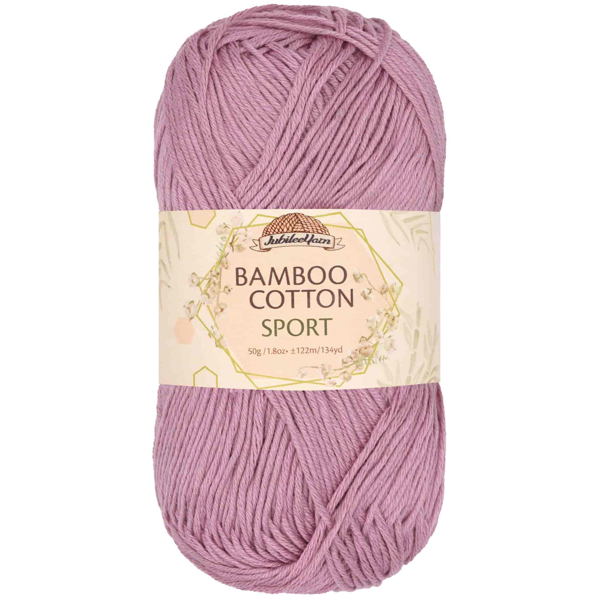 Bamboo Cotton Sport Yarn: Bulk Packs