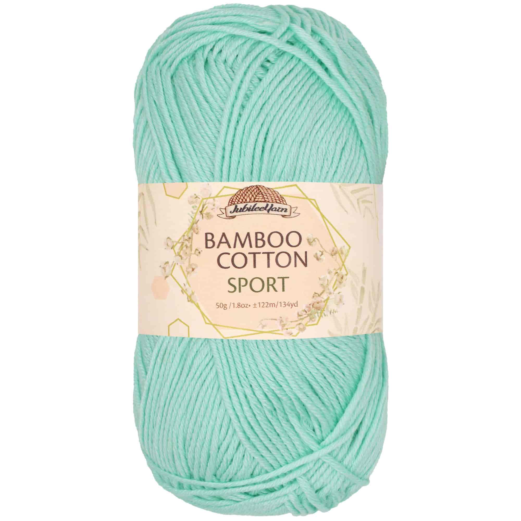 Bamboo Cotton Sport Yarn: Bulk Packs